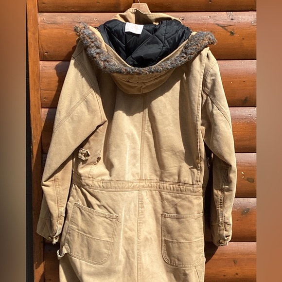 βοΈVintage Carhartt Insulated Coveralls Very nice Preloved Pre-lived Condition - Picture 5 of 16
